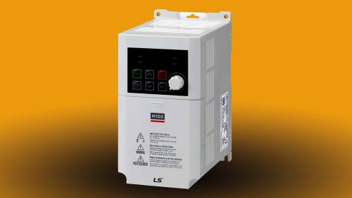 M100 2.2KW - درایو(اینورتر) تکفاز 220 ولت LS سری M100 توان 2.2 کیلووات INV,LSLV0022M100-1EOFNS
